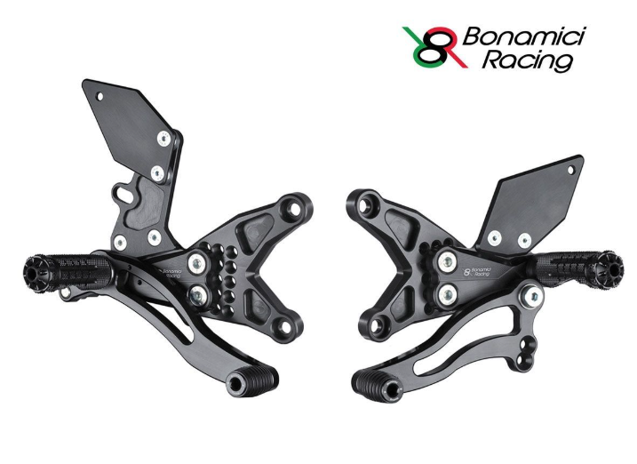 BONAMICI RACING ADJUSTABLE REAR SETS KIT KAWASAKI ZX-10 R 2016-2020