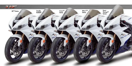 ZERO GRAVITY SERIES Sport Touring WINDSCREEN TRIUMPH Daytona 675/R 2013-19 - Image 3