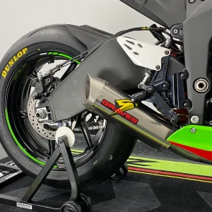 Graves Kawasaki ZX-6R Cat-Back Slip-on Titanium Exhaust