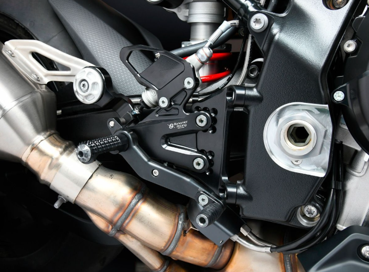 ADJUSTABLE REAR SETS KIT BONAMICI RACING BMW S 1000 RR 2019-2026 - Image 3