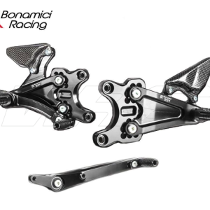 BONAMICI RACING ADJUSTABLE RACING REAR SETS HONDA CBR 1000 RR-R FIREBLADE 2020-2024