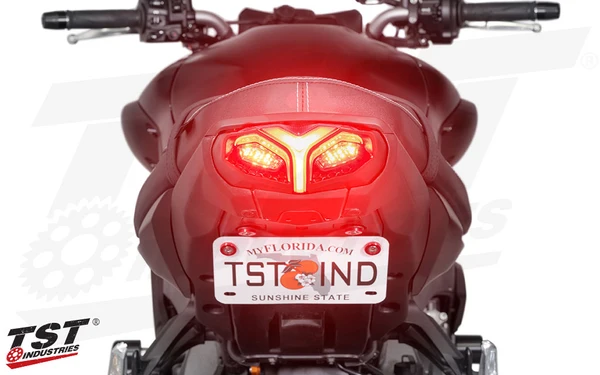 TST Programmable And Sequential LED Integrated Tail Light For Yamaha MT-10 2022+ - Image 3