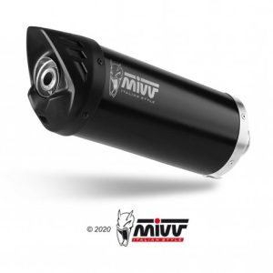 MIVV SILENCER MOVER BLACK STEEL ZONTES ZT 368 G 2025-2026
