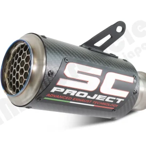 SC-PROJECT - CR-T Slip-on Silencer (Street Legal / Euro 5 Compliant / Compatible with OEM Catalytic Converter) YZF-R1 / R1M '20-25