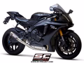 SC-PROJECT - GP70-R Slip-on Silencer & 2-1 Full Titanium Catalyzer Cancel Pipe for YZF-R1 / R1M '15-25 / RACE BASE '26